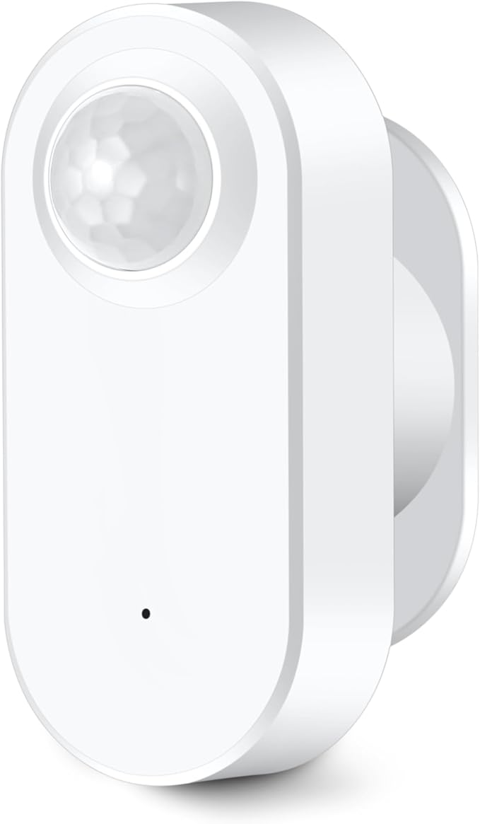 Haozee Smart Motion Sensor, Zigbee PIR Motion Sensor with Illumination | High Sensitivity, Real-time Detection, Zigbee Hub Required, Supports Home Assistant, Smartthings,Hubitat