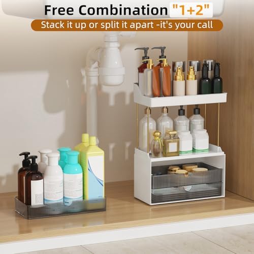 StorBin Arcylic 5-Tier Makeup & Skincare Organizer for Vanity, Bath