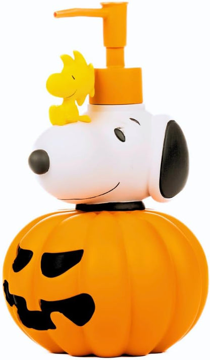 Peanuts Snoopy Soap/Lotion/Hand Sanitizer Resin Pump Dispenser, 10.01 Ounces, Halloween, (Officially Licensed Product) by Franco