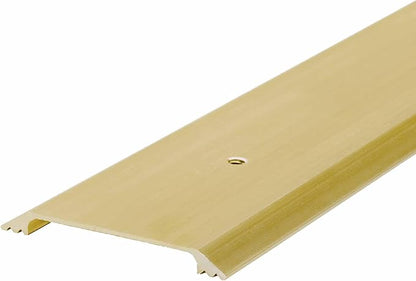 M-D Building Products 09613 2-1/2 in. x 1/4 in. x 36 in. Gold Aluminum Flat Profile Threshold for Interior Doorways