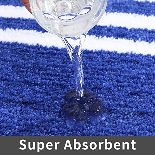 COSY HOMEER Non-Slip Bath Mat Extra Thick Absorbent Plush Washable