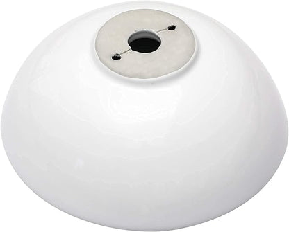 13"x13" White Ceramic Porcelain Small Bathroom Round Vessel Sink Bowl Basin Above Counter Vanity