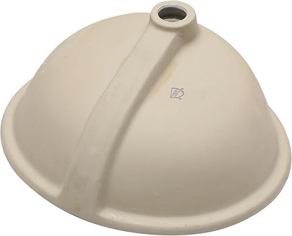 Undermount Oval Bathroom Sink 20''x16'' White Porcelain Ceramic Under Counter Sink for Bathroom Vanity, Small Bathroom Remodel and Replacement