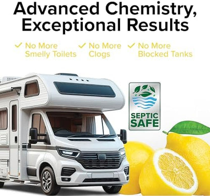Camco TST MAX RV Toilet Treatment Drop-INs - Made in the USA