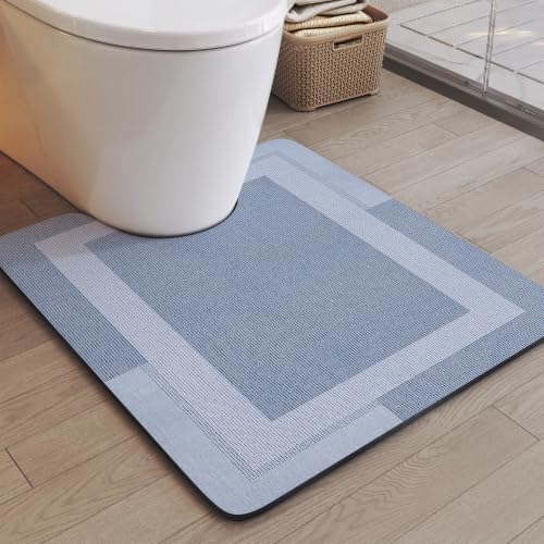 YDKGL Toilet Rugs U Shaped Non Slip Bath Mat Toilet Mats for Bathroom