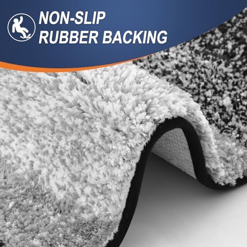 OLANLY Large Bathroom Rugs 44x32, Extra Soft Absorbent Microfiber Bath Rugs