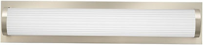 Lithonia Lighting FMVTRL 24IN MVOLT 30K 90CRI BN M4 LED Traditional Round Vanity Light, 3000k, 18 watts, 2-Foot, Brushed Nickel