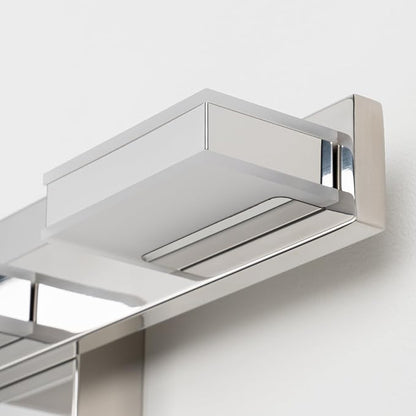 mirrea 20" 3 Light 3CCT Chrome LED Bathroom Vanity Light Fixture | Over Mirror,Bathroom Lighting,3000K/4000K/5000K ,Dimmable,Rust-resistant,Moisture-resistant,Acrylic shade,Wall Mount