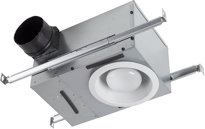 Broan-NuTone Recessed Light Ventilation Fan (70 CFM) and Invent Flex Bathroom Exhaust Fan (110 CFM)