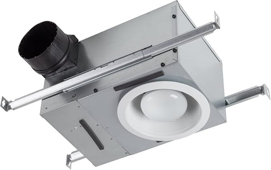 Broan-NuTone Recessed Light Ventilation Fan (70 CFM) and Invent Flex Bathroom Exhaust Fan (110 CFM)