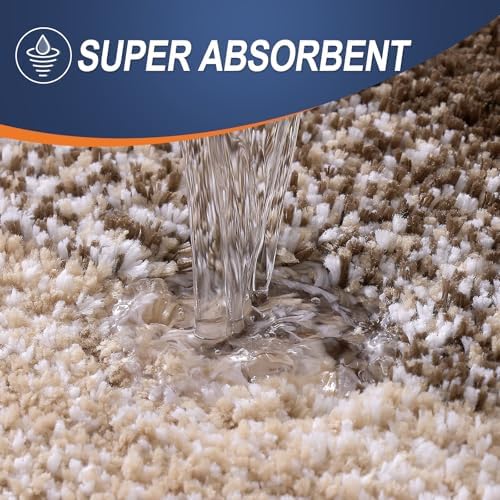 OLANLY Bathroom Runner Rug 40x24, Extra Soft Absorbent Microfiber Bath Rugs