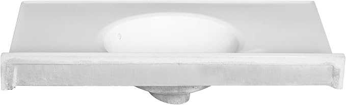 Cultured Marble Composite Bathroom Sink Top - Fits Standard 36” Vanity | Elegant and Durable Bathroom Sinks for Modern Homes - Upgrade Your Space - Perfect for Any Bathroom Design