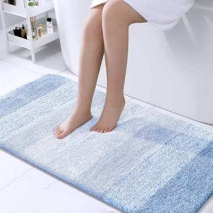 OLANLY Bathroom Runner Rug 44x24, Extra Soft Absorbent Microfiber Bath Rugs