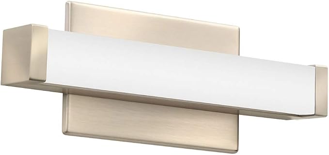 Lithonia Lighting FMVCSLS 12IN MVOLT 30K35K40K 90CRI BN M6 Vanity, Brushed Nickel