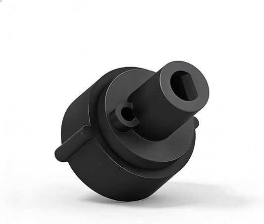 Replacement Knob(1PCS) Compatible with Brondell Bidet Toilet Seat Non-Electric Bidet(For the center plastic section only) - Black