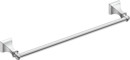 Moen DN8324CH Retreat Collection 24-Inch Bathroom Single Towel Bar, Chrome