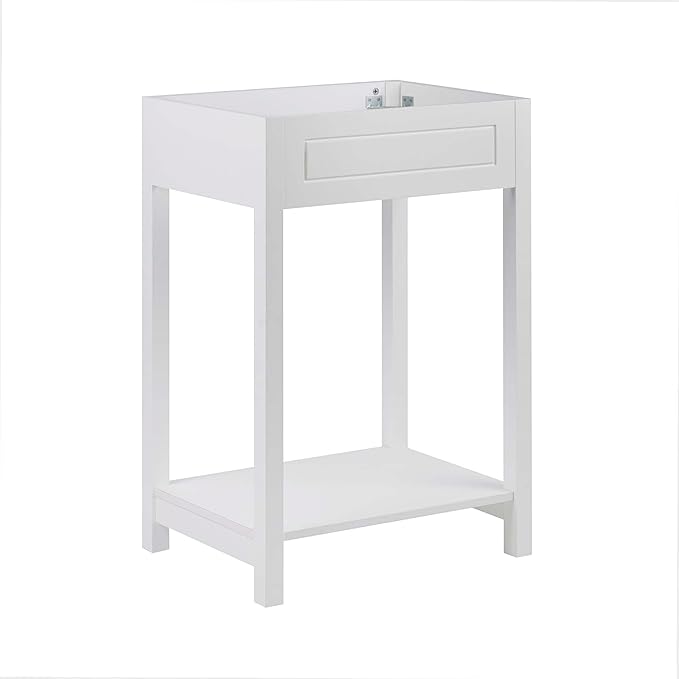 Modway Altura 24" Bathroom Vanity Cabinet (Sink Basin Not Included), 24 Inch, White