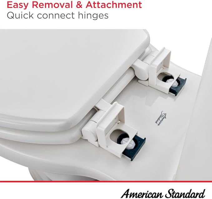 American Standard 5321A65CT.020 Champion Slow-Close Elongated Toilet Seat, White