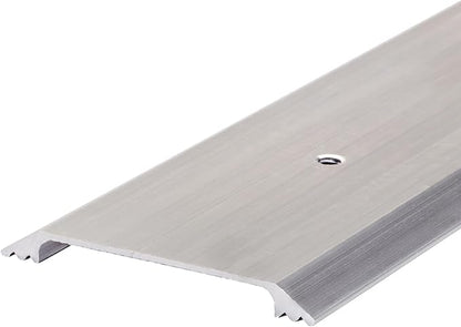M-D Building Products 11072 2-1/2 in. x 1/4 in. x 36 in. Silver Aluminum Flat Profile Threshold for Interior Doorways
