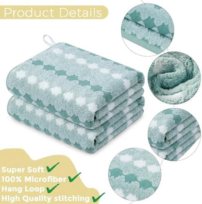 Microfiber Bath Towels 2-Pack | 27x54 Inches, Ultra Absorbent & Quick-Dry | Lightweight Travel Towels for Gym, Yoga, Sports & Spa | Fits Body & Hair | Lint-Free & Machine Washable t