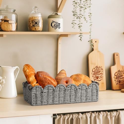 Bathroom Decor Basket for Toilet Paper Storage Baskets For Organizing