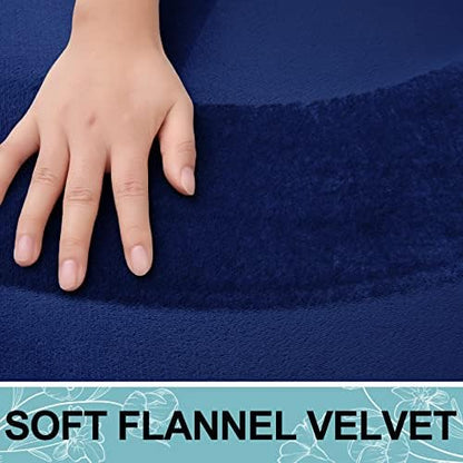Smiry Memory Foam Bath Mat 47x20, Extra Soft and Absorbent Bathroom Rugs