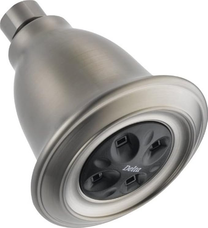 DELTA FAUCET RP54752SS Traditional Water-Efficient Showerhead, Stainless