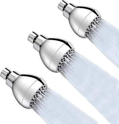High Pressure Fixed Shower Head 3 Inch Saving Water Chrome Anti-leak Shower Head For Powerful Water Rain Easy Installation for Relaxing and Comfortable Shower Experience
