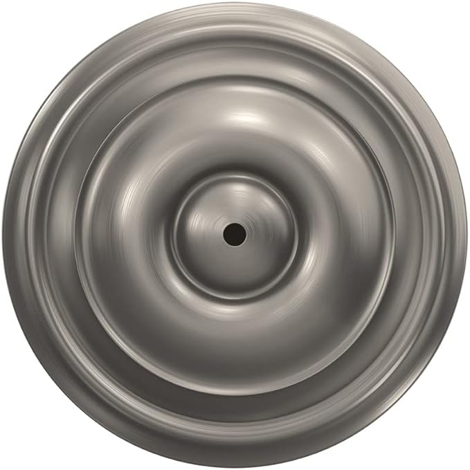 SCHLAGE F40 GEO 619 Georgian Door Knob, Bed & Bath Privacy Lock, Satin Nickel (Pack of 4)