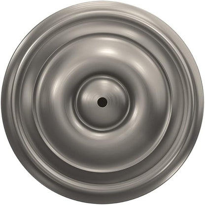 SCHLAGE F40 GEO 619 Georgian Door Knob, Bed & Bath Privacy Lock, Satin Nickel (Pack of 4)