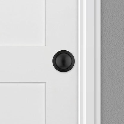 Kwikset Polo Interior Passage Door Knob, Handle For Closet and Hallway Doors, Non-Locking Doorknob in Satin Nickel, with Microban Protection