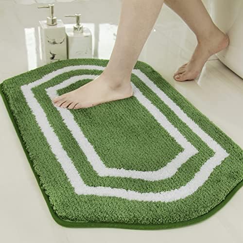 COSY HOMEER Non-Slip Bath Mats Extra Thick Absorbent Plush Washable