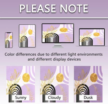 Light Purple Stall Shower Curtain, 48X72 in Narrow Small, Mid Century