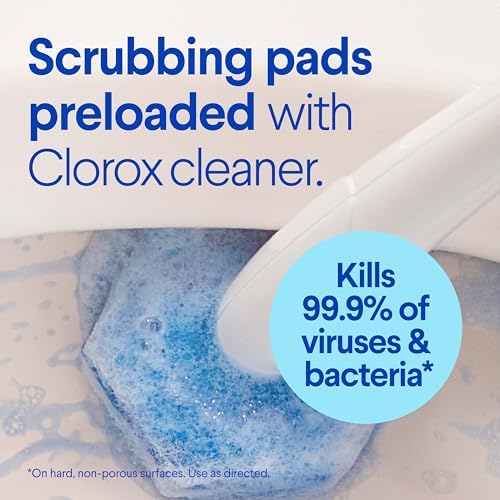 Clorox ToiletWand Toilet Cleaner Refills, Toilet brush, Original, 20 Count