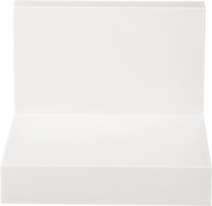 Command Display Ledges, Holds up to 2 lb, Quartz, 2 Ledges with 8 Medium Strips, Damage-Free Hanging Floating Shelf with Adhesive Strips, Personalize Living Room, Bedroom, Kids Room or Office