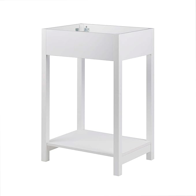 Modway Altura 24" Bathroom Vanity Cabinet (Sink Basin Not Included), 24 Inch, White