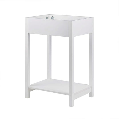 Modway Altura 24" Bathroom Vanity Cabinet (Sink Basin Not Included), 24 Inch, White