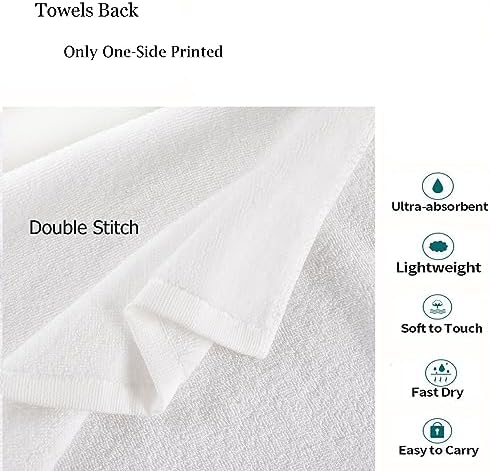 Naanle Soft 1 Bath Towel+1 Hand Towel+1 Washcloth, Cute Cherry Sweet Pattern 3 Towels Set Decor for Home,Bathroom, Hotel, Gym, Spa and Beach