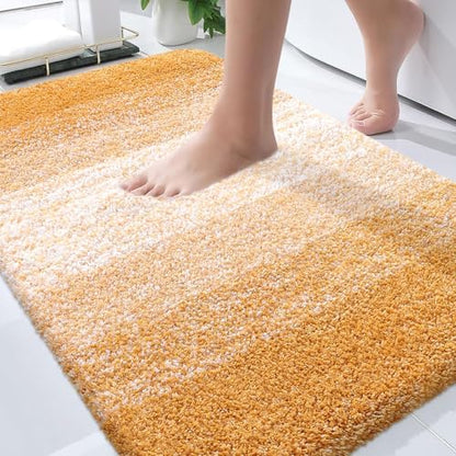 OLANLY Bathroom Rugs Mat 36x24, Extra Soft Absorbent Microfiber Bath Rugs