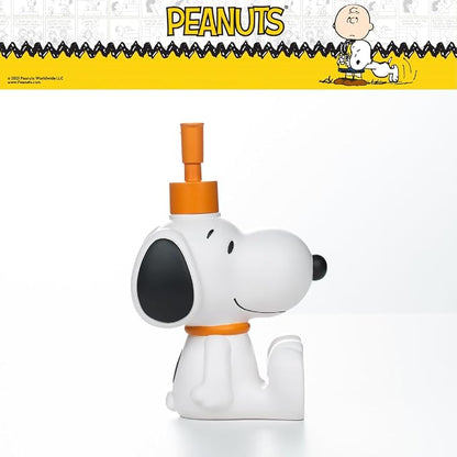 Peanuts Snoopy Soap/Lotion/Hand Sanitizer Resin Pump Dispenser, 12.70 Ounces, (Officially Licensed Product) by Franco