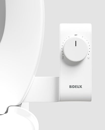 Core 1.0 -Ultra-Slim Non-Electric Bidet Attachment for Toilet – Dual Nozzle, Adjustable Water Pressure, Easy DIY Installation, Self-Cleaning Sprayer, Eco-Friendly Design (White)