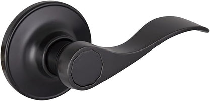 Design House 778894 Springdale Passage Hall and Closet Door Lever Matte Black