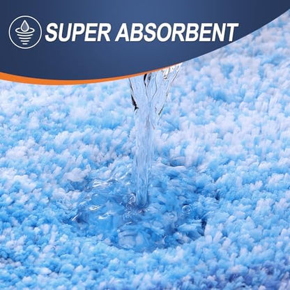OLANLY Bathroom Runner Rug 45x27, Extra Soft Absorbent Microfiber Bath Rugs