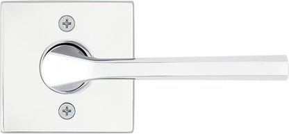 Kwikset Lisbon Non-Functioning Dummy Door Lever in Polished Chrome