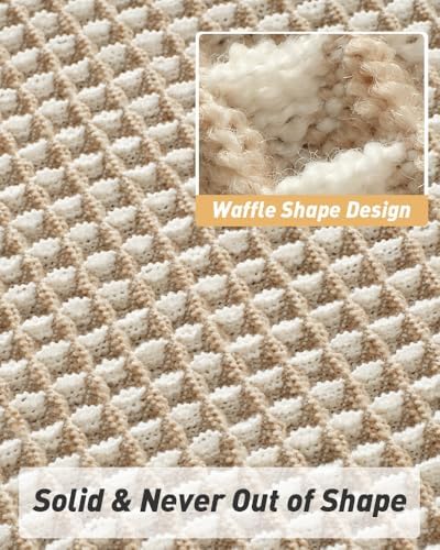 Upgraded Waffle Bath Mat Ultra Absorbent Non Slip Bathroom Mat, 18" x 30"