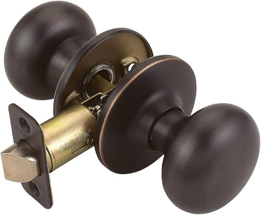 Design House 753442 Cambridge Passage Hall and Closet Door Knob Oil Rubbed Bronze