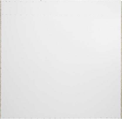 Design House Cyprus 25-in. Wide Medicine Cabinet, 3 Frameless Mirrored Doors, 2 Interior Shelves, Pre-Assembled, Surface or Recess Mounted, White/Clear, 25.1 in. W x 4.4 in. D x 24.5 in. H, 597484