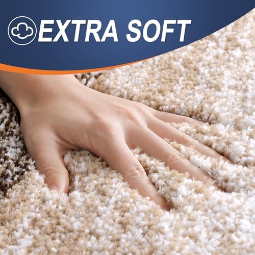 OLANLY Bathroom Runner Rug 40x24, Extra Soft Absorbent Microfiber Bath Rugs