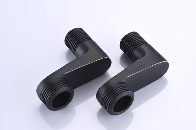 Sumerain Clawfoot Tub Faucet Bronze,Wall Mount Tub Filler in Oil Rubbed Bronze Finish