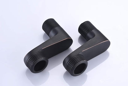 Sumerain Clawfoot Tub Faucet Bronze,Wall Mount Tub Filler in Oil Rubbed Bronze Finish